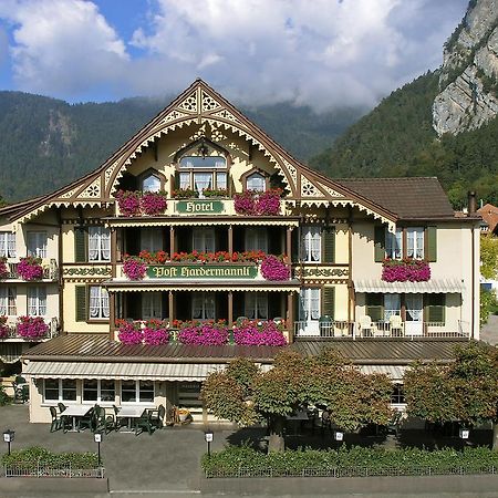 Hotel Post Hardermannli Entrelagos Exterior foto